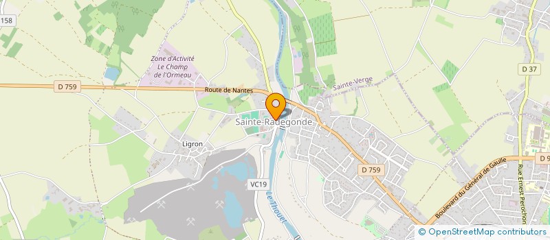 localisation de l'entreprise ANETT SAVOIE à THOUARS