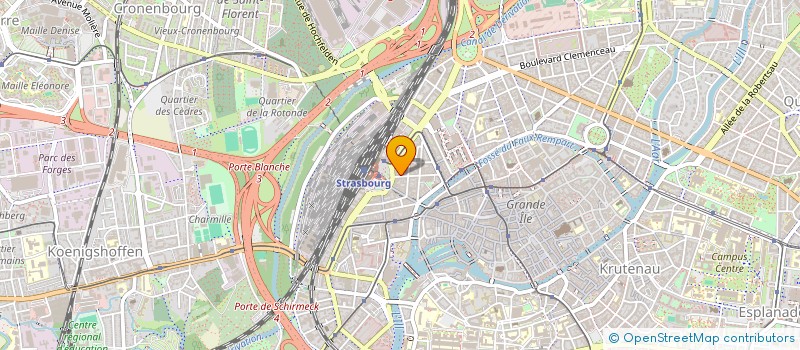 localisation de l'entreprise ANETTE  STRASBOURG