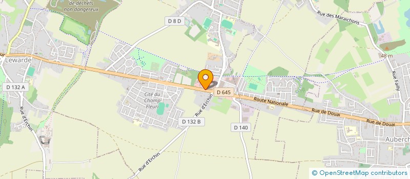 localisation de l'entreprise ANEX  MASNY