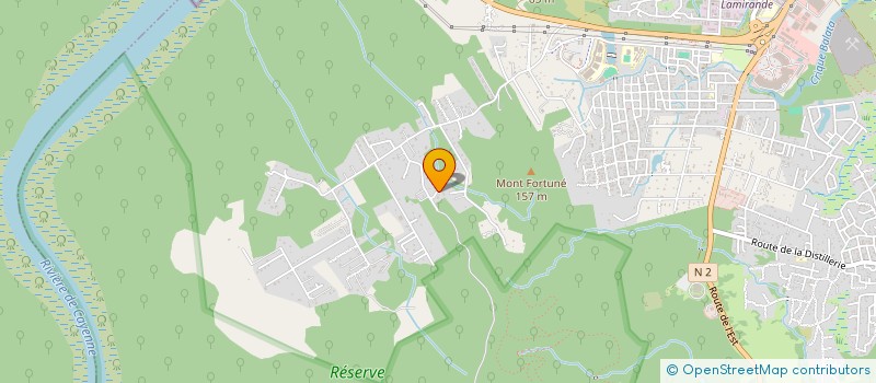 localisation de l'entreprise ANEX  CAYENNE