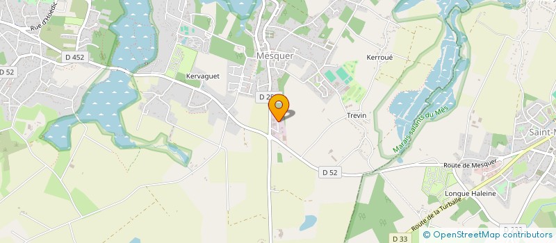 localisation de l'entreprise ANEX OUEST  SAINT-MOLF