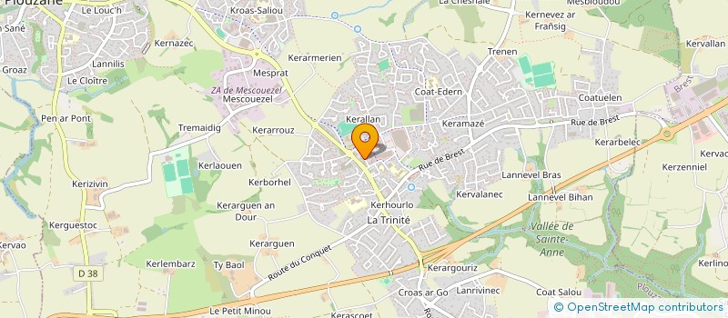 localisation de l'entreprise ANEXA  PLOUZANE