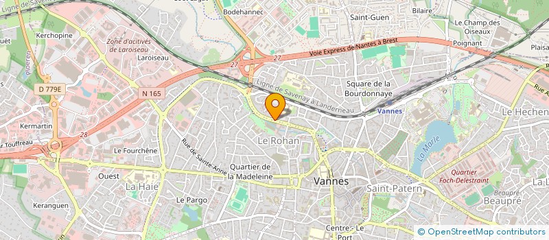 localisation de l'entreprise ANEXIS COMMUNICATION à VANNES