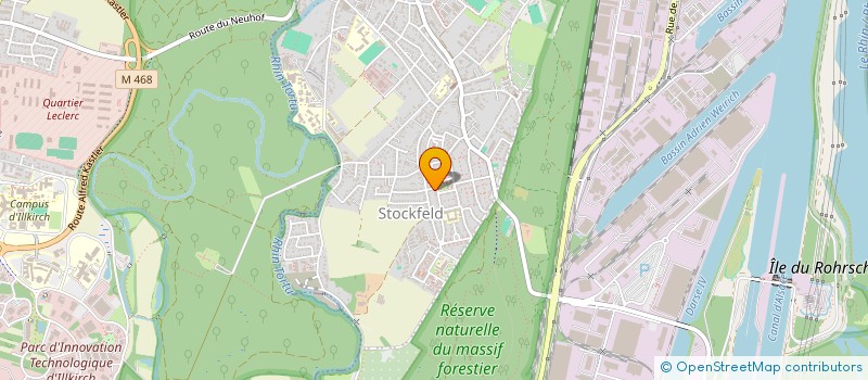 localisation de l'entreprise ANEZ  STRASBOURG