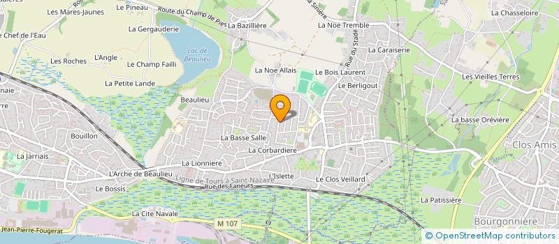 localisation de l'entreprise ANEZO MACONNERIE à COUERON
