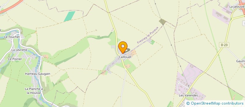 localisation de l'entreprise ANF 14  FRESNEY-LE-PUCEUX