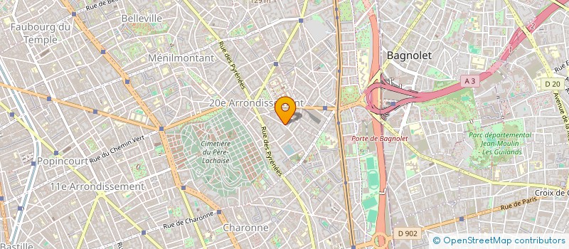 localisation de l'entreprise ANFA CONSEIL  PARIS