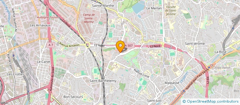 localisation de l'entreprise ANFA CUISINE COFFEE  MARSEILLE