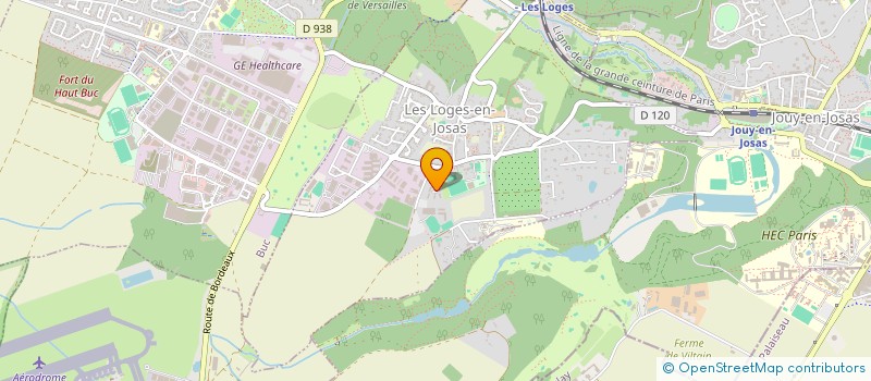 localisation de l'entreprise ANFA EXPRESS  LES LOGES-EN-JOSAS