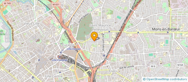 localisation de l'entreprise ANFA TRADING à LILLE