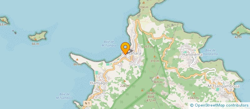 localisation de l'entreprise ANFANI TRANSPORT ET LOGISTIQUE à MTSAMBORO