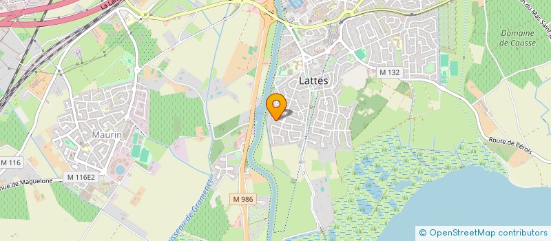 localisation de l'entreprise ANFAPA à LATTES