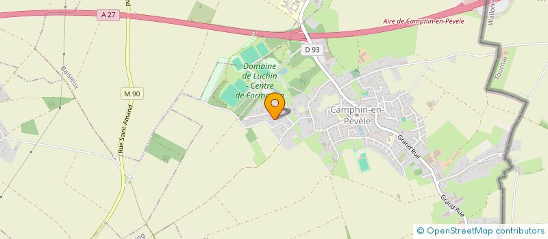localisation de l'entreprise ANFIBIO à CAMPHIN-EN-PEVELE