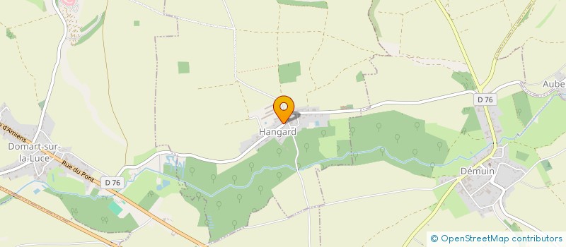 localisation de l'entreprise ANFINEA à HANGARD