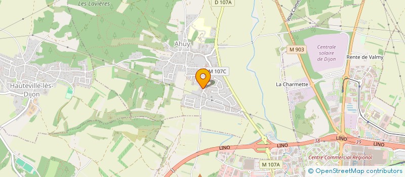 localisation de l'entreprise ANFLO  AHUY