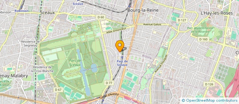 localisation de l'entreprise ANFORKS à SCEAUX
