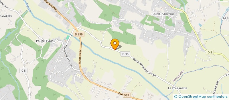 localisation de l'entreprise ANFOSSO ERIC à MONTAUBAN
