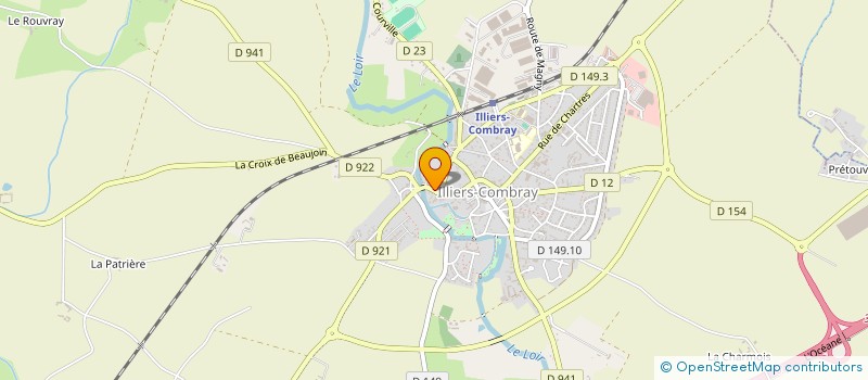 localisation de l'entreprise ANFRAY BRYAN à ILLIERS-COMBRAY