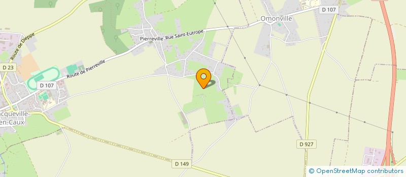 localisation de l'entreprise ANFT  BACQUEVILLE-EN-CAUX