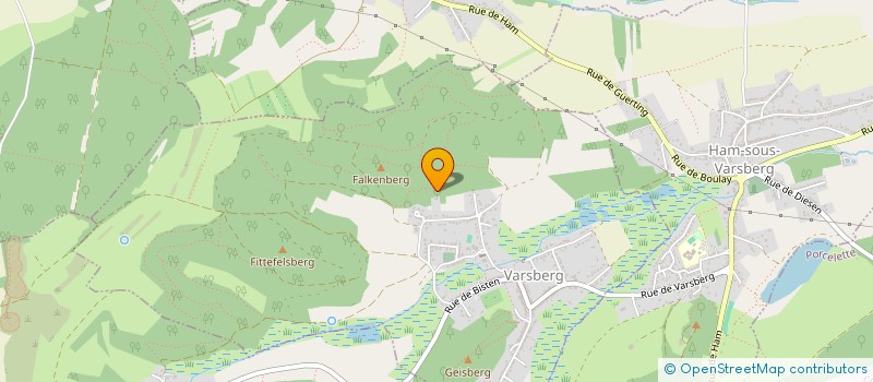 localisation de l'entreprise ANG  VARSBERG