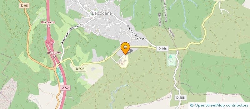 localisation de l'entreprise ANG COM  BELCODENE