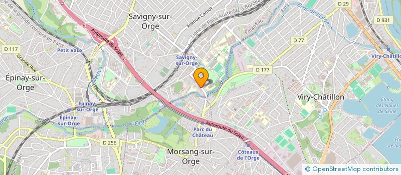 localisation de l'entreprise ANG CONSULTING & ANALYTICS à SAVIGNY-SUR-ORGE
