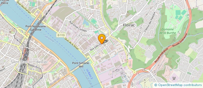 localisation de l'entreprise ANG INVEST  FLOIRAC