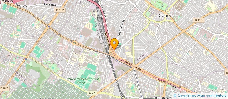 localisation de l'entreprise ANG MOTORS à DRANCY