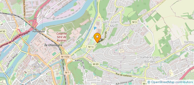 localisation de l'entreprise ANG MOTORS  SAINT-JULIEN-LES-METZ