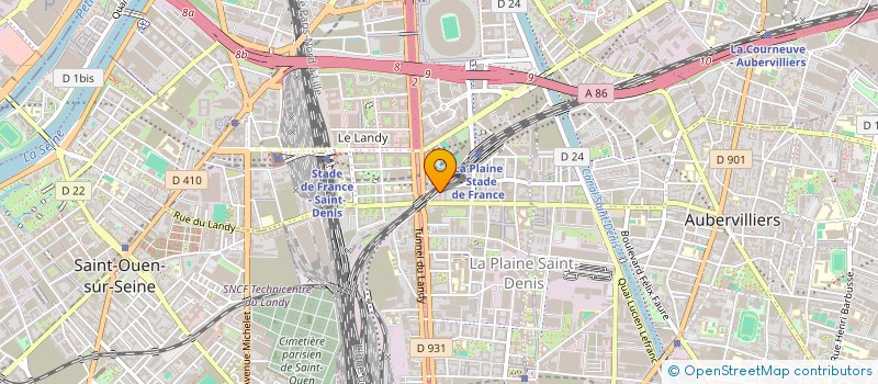 localisation de l'entreprise ANG RENOVATION  SAINT-DENIS