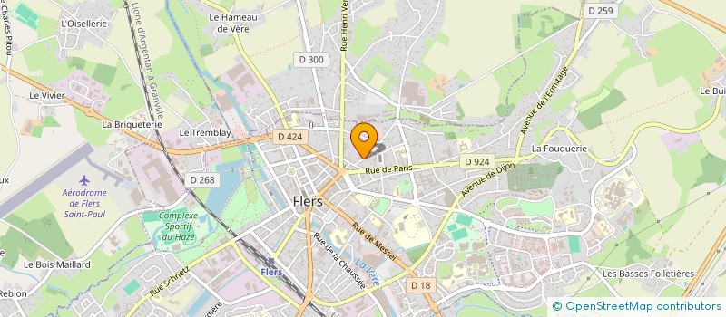 localisation de l'entreprise ANGALA à FLERS