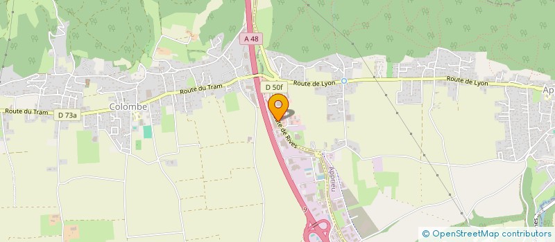 localisation de l'entreprise ANGALYS  COLOMBE