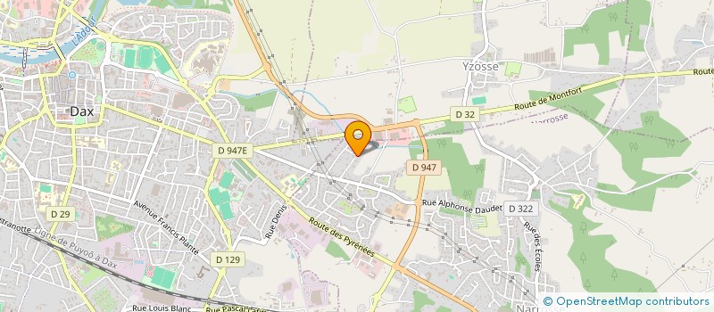 localisation de l'entreprise ANGAMA 30  NARROSSE