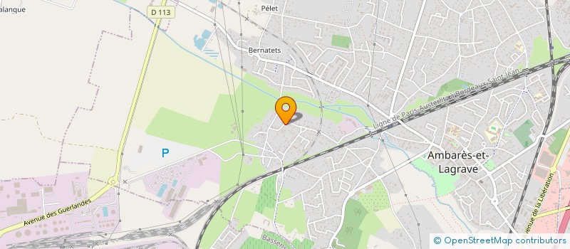 localisation de l'entreprise ANGAMAHU  AMBARES-ET-LAGRAVE