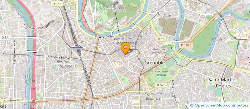 localisation de l'entreprise ANGAR  GRENOBLE