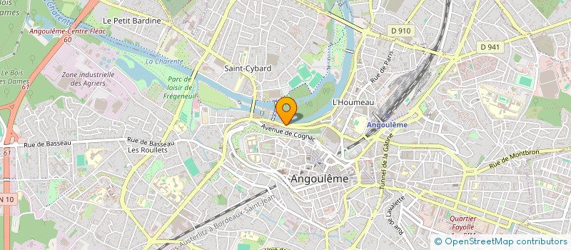 localisation de l'entreprise ANGARA FINANCE  ANGOULEME