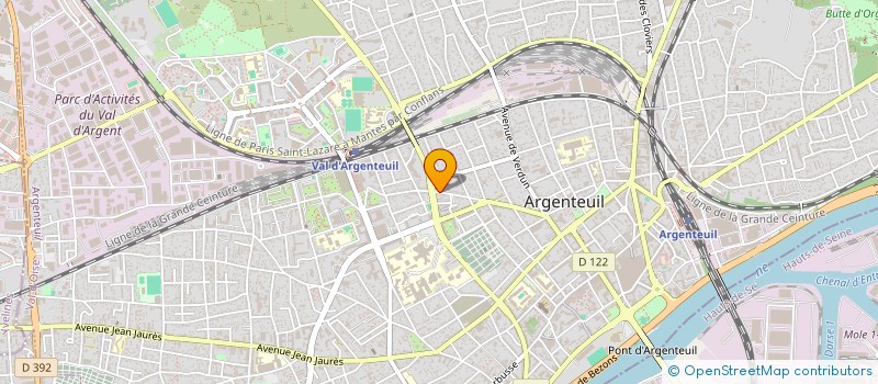 localisation de l'entreprise ANGARA MIC  ARGENTEUIL