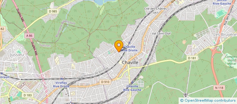 localisation de l'entreprise ANGAROSTAN à CHAVILLE
