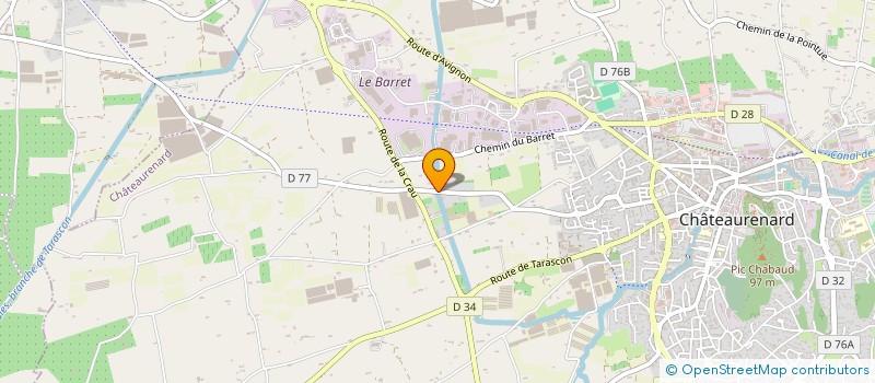 localisation de l'entreprise ANGATA  CHATEAURENARD