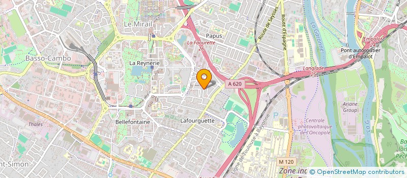 localisation de l'entreprise ANGATA  TOULOUSE