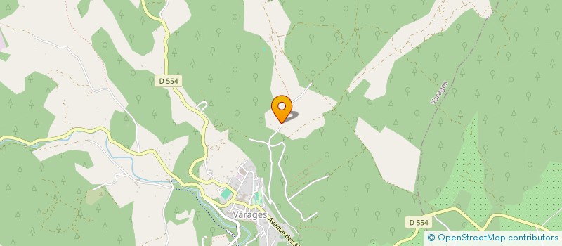 localisation de l'entreprise ANGB  VARAGES