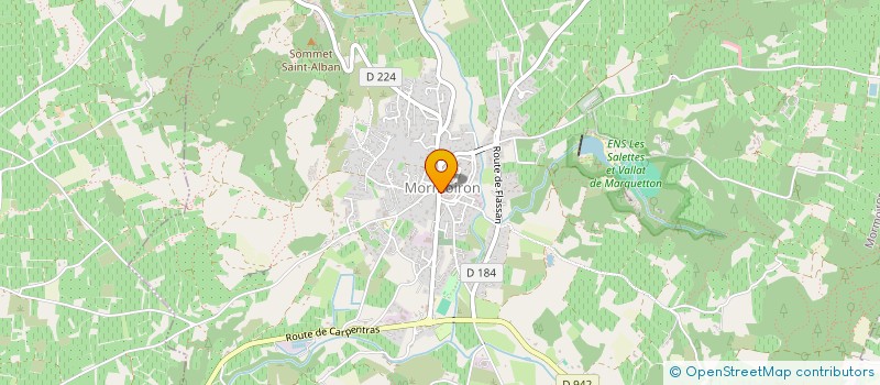 localisation de l'entreprise ANGE  MORMOIRON