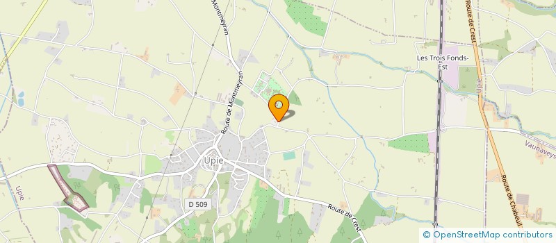 localisation de l'entreprise ANGE&CO  UPIE