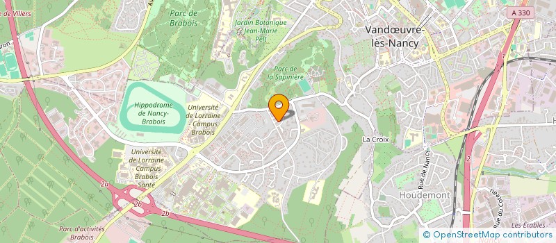 localisation de l'entreprise ANGE CONCIERGERIE  VANDUVRE-LES-NANCY