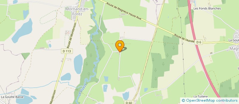 localisation de l'entreprise ANGE ENERGIE  MORNAND-EN-FOREZ