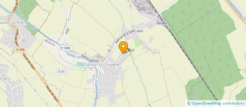 localisation de l'entreprise ANGE ET LENA  SAULON-LA-CHAPELLE