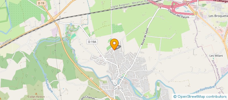 localisation de l'entreprise ANGE GABRIEL  GRANS