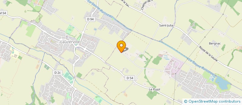 localisation de l'entreprise ANGE GARDEN  SAINTE-FOY-D'AIGREFEUILLE