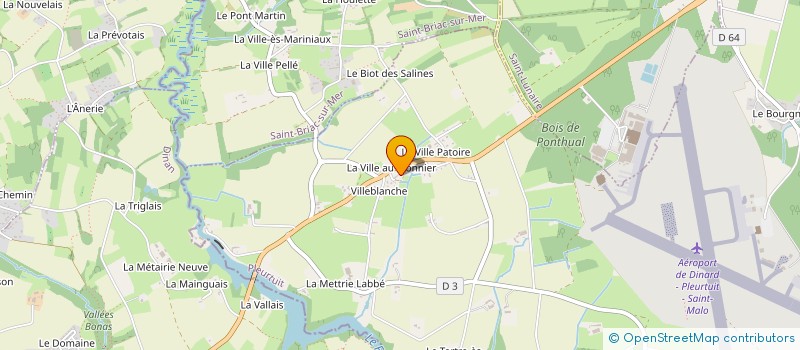 localisation de l'entreprise ANGE L  PLEURTUIT