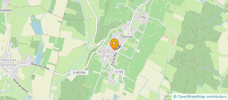 localisation de l'entreprise ANGE LYS  CLESSE